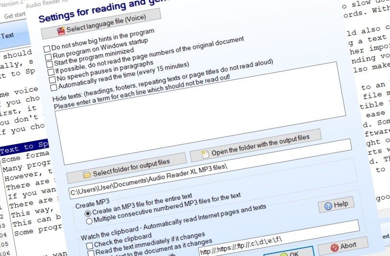 easy text reader software